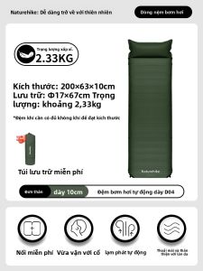 NatureHike | Nệm Hơi Ngoài Trời Tự Bơm Gấp Di Động Chống Ẩm