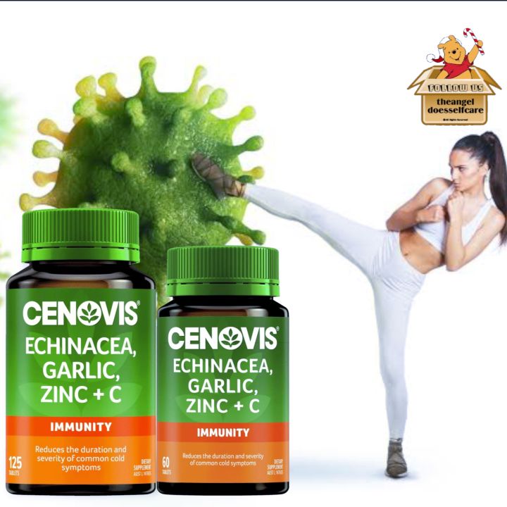 Cenovis Echinacea, Garlic, Zinc + C 60 125 tablets Lazada PH