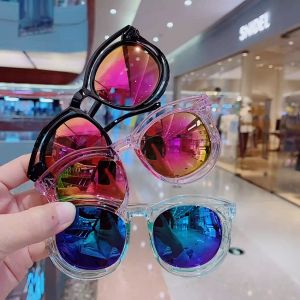 Mickey Kids Sunglasses Rainbow Mickey Childrens Polarized Sunglasses UV Protection Baby Sunglasses Birthday Gift for Kids Boys Girls