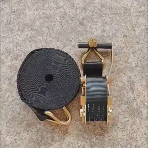 5CM 5T Polyester Buckle Tie-Down Belt Cargo Straps Car Motorcycle Bike Metal Buckle Rope Strong Ratchet Belt