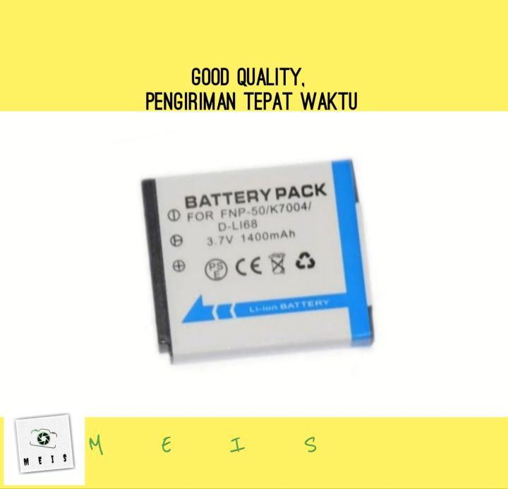 Baterai Kamera Pentax Q-S1 QS1 Q Q7 Q10 / Optio S10 S12 VS20 Batre Battery