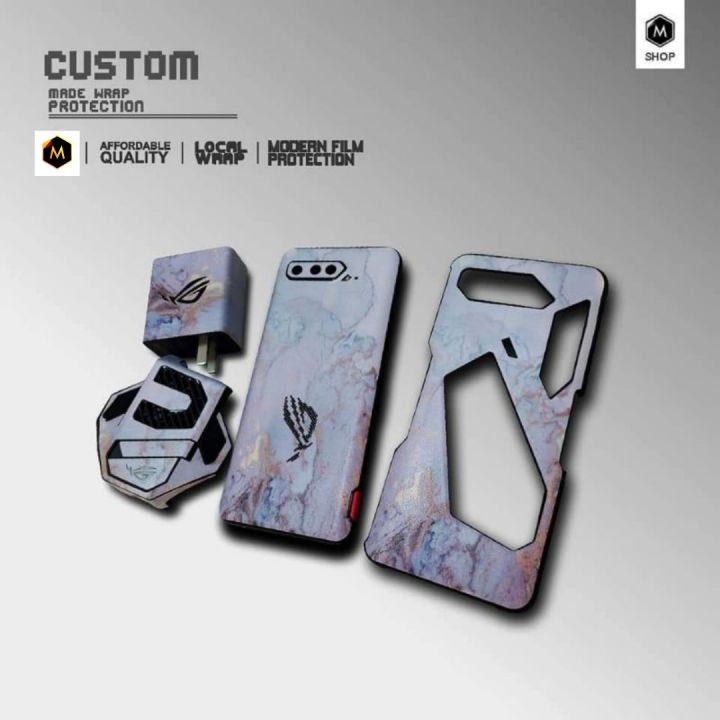 ROG (5,3,2) Customed Skins for Phone, Case, Cooler and Charger (message