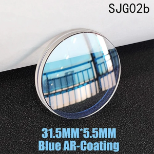 31.5mm*5.5mm Double Domed Sapphire Glass Stepped Watch Glass For SKX007 SRPD SRPD59K1 SRPD69K1 SRPD75K1 SRPD79K1 Parts
