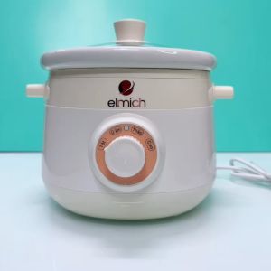 Nồi nấu chậm 2 lít Elmich SCE 8525 - 3 chế độ nấu cài sẵn an toàn chuyên gia nấu cháo hầm ninh...