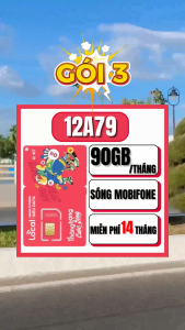Sim Mobifone Local Trọn Gói 14 Tháng – Data Tốc Độ Cao Dùng Toàn Quốc + Miễn Phí Phút Gọi – Giá Cực Rẻ | 12A45F 12A69 12A79 12A89F . FREESHIP - CHƯA KÍCH HOẠT