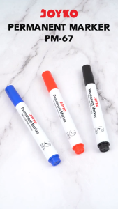 JOYKO Permanent Marker Spidol Permanen Round Tip PM-67
