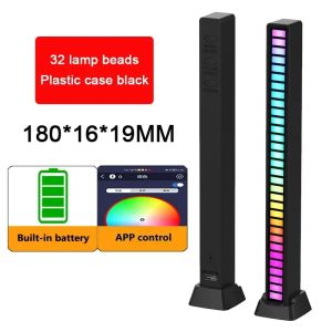 Sound Control RGB Light Music Pickup Gaming Room Ambient Lamp Home Party Festival Decoration Birthday Gift Friends Family