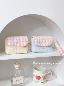 Portable Card Camera Storage Case Ins Style Handheld Quilted Cotton Digital Camera Bag Lightweight Compact Carry-On Solution