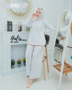 ONE SET KNIT HALIS FASHION/SETCEL KNIT IMPORT ORY HALIS FASHION/SETCEL KNIT JUMBO BY HALIS