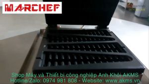 Máy làm bánh waffle (bánh quế bánh tổ ong) hình lá model WF-2208 công suất 1500W