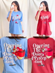Kaos Oversized Wanita Jumbo Bahan Cotton Combed 30s Kaos Wanita Lengan Pendek