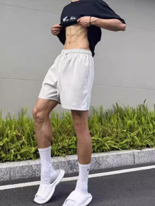 Quần Short Thể Thao Nam Ice Silk Nylon Nhanh Khô Mùa Hè Mỏng Ngoài Trời Chạy Bộ Thể Thao Quần Năm Mảnh Quần Bảy Mảnh