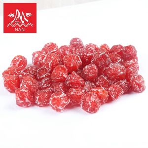 ผลไม้เเช่อิ่มอบแห้ง บ๊วยสตรอเส้นใบแห้ง พลัมสีแดง