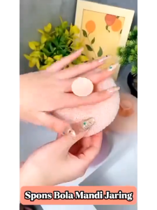 Jaring Bola Spon Mandi: Alat Bantu Bersihkan Badan