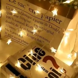 USB ไฟดาวที่สวยงาม2/3/5เมตร ไฟLEDประดับดาว ไฟสตริงสีอบอุ่น ไฟเส้น ไฟดาว ไฟตกแต่งห้อง ไฟสตริงสีสันสดใส ไฟคริสต์มาสส