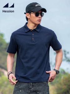 HESSION | Anti-wrinkle Short Sleeve Polo Shirt 260g