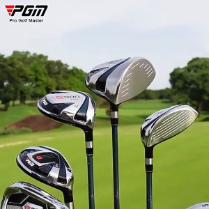 PGM Mens Golf Clubs Sets Complete Beginners Full Golf Set Rod Titanium VCT Third Generation Right Handded Driver Putter Grib Irons Bag MTG025