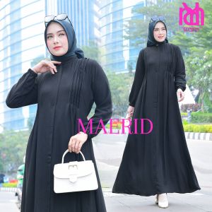 GAMIS POLOS BAHAN CRINKLE AIRFLOW PREMIUM UKURAN JUMBO MENYUSUI WARNA HITAM BIRU DENIM
