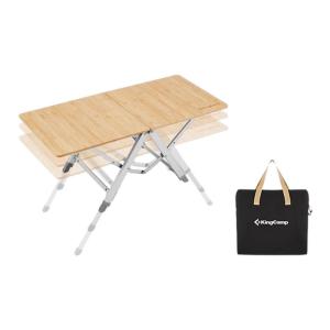 Kingcamp | Outdoor Portable Quick Setup Bamboo Table