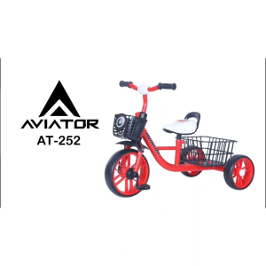 Sepeda Roda Tiga Anak Tricycle Aviator AT 109 AT-109 BMX / IORA T29 / AT 251 / AT101 // at 252 // at115 // at104 // FS- 766 Alex 1-3 Tahun Bel Ban EVA Diameter & Tapak Besar // at 118-7 plus dorongan