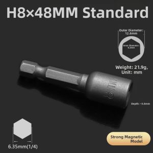 BAIRUITE | Strong Magnetic Deepening Hex Bit Set Electric Screwdriver Accessories