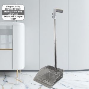 JIFANPAUL | Dustpan and Broom Set Non-Stick Hair Cleaning Tool