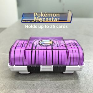 Yien kids |Mezastar Pokemon Card Storage Box | A Great Pick for Pokémon Trading Card Game: First Partner Illustration Collection Series 2  [Limit 1 per person] Lovers