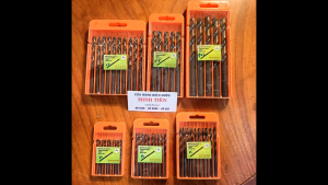 (Combo 2 5 cái) Mũi khoan Inox Sắt Thép chuyên dụng đủ Size TOLGA