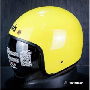 Helm mds magnum solid helm bogo retro pria/wanita original mds terbaru 2024