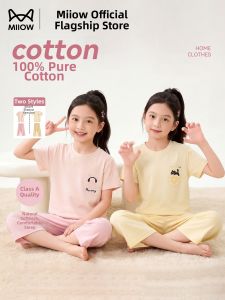 MiiOW | Cotton Pure Class Home Wear for Girls Two Piece Set