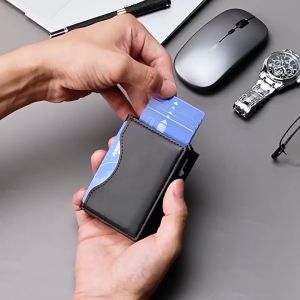 Magnetic Card Holder Wallet Phone Stand Fit Cards Strong Magnet For Magsafe High Quality Stable Accessories Slim Leather