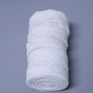 5yards 1.5-3.2cm Wide Hollow White Lace Ribbon Fabric Trimming Christmas Wedding DIY Apparel Sewing Lace Tape