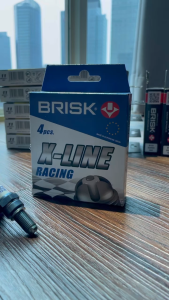 Busi Motor Racing Yamaha Vixion: Pemilihan Busi Brisk X-line AOR12-X8 100% Ori