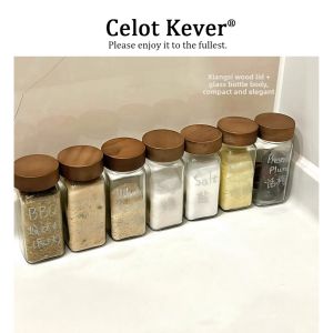 Glass Spice Jar Sealable Moisture Proof