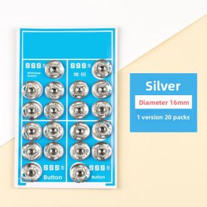 Invisible Snap Button Metal Hidden Clip Baby Shirt Buttons