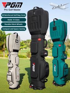 PGM GOLF | 3D Hardening Cap Protection Lightweight Silent Wheeled Golf Bag