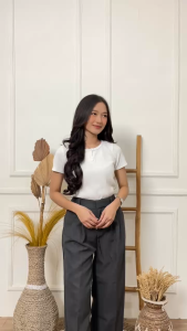 ORO PANTS - Loose Pants Trouser Wanita - Celana Anti Kusut - Celana Kulot Wanita