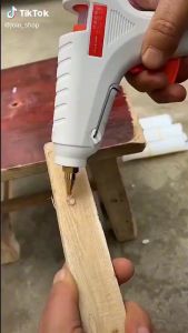 PROMO Lem Tembak / Glue Gun Hot Melt Pistol Panas FREE 10 Pcs Lem Stik Lilin Refill Stick Glue Sticks