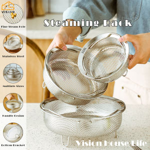 Đa Chức năng nồi hấp bằng thép không gỉ rửa rau giỏ Nồi cơm điện chèn Nồi áp suất khay hấp hấp giỏ hấp cho nhà bếp