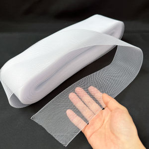 Horsehair Braid For Sewing Trimming Stiff Polyester Boning Hair Ribbon For Wedding Crafts Hats Fascinators Millinery Diy