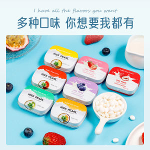 Kiss Pearl Sugar-Free Mint Candy Fresh Breath Candy Student Date Kissing Candy Dinner Casual Snacks