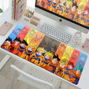 Bandai | HD Print Goku Laptop Gamer Long Desk Mat 1000x500mm Student Writing Soft Kawaii Anime Dragon Ball Office Mouse Keyboard Mausepad