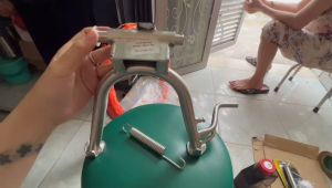 Chân chống đứng Inox 304 cho Exciter 150