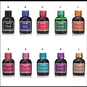 Pure Colorful Fountain Pen Ink Universal Refill Ink Stationery School Brand New Product Peace And Happiness 30ml