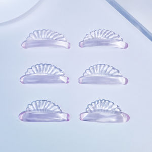 Miếng Dán Uốn Mi Silicon PERMANIA 3 Đôi Kiểu C Màu Hồng Que Uốn Mi Dính Bảo Vệ Nâng Mi 3D Phụ Kiện Làm Đẹp