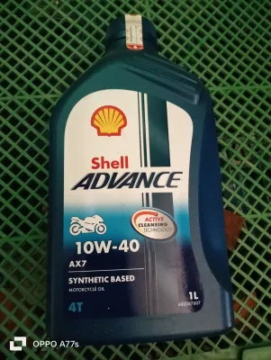 shell advance AX7 1L original 100%
