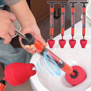 High Pressure Toilet Plunger Unblock One Shot Toilet Pipe Plunger Quickly Home Toilet Sewer Unclogger Bathroom Accessories
