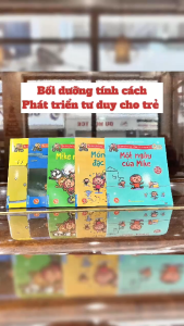 Sách - MIKE Combo Phát triển tư duy cho trẻ - Bồi dưỡng tính cách (tặng kèm bài hát)