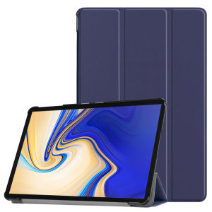 For Samsung Galaxy Tab S4 Case T830 T835 10.5 inch Trifold Magnetic Leather Hard Stand Cover For Galaxy Tab S4 10.5 Case Coque