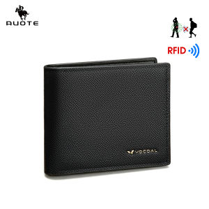 AUOTE Mens Short Wallet Soft PU Short Wallet Multi-Functional Wallet Retro Large Capacity Purse Multi-Card Position ID Credit Cards Holders Coin Pouch PU Leather Coin Bag Business Wallets